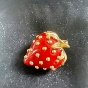 Kenneth Jay Lane Strawberry 🍓